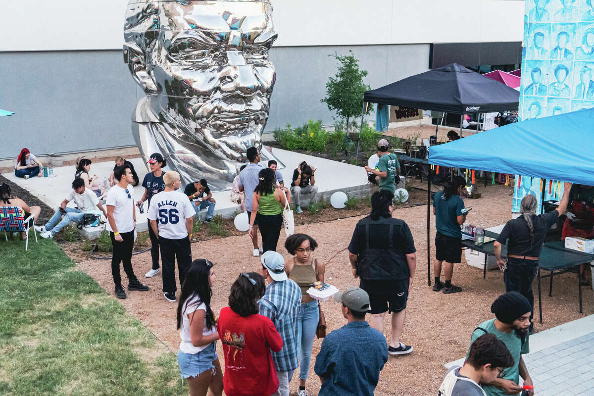 The Nomad Music Festival was one of the first events held in La Zona, a new events space in the 300 block of Commerce Street downtown. Centro San Antonio oversees the space.