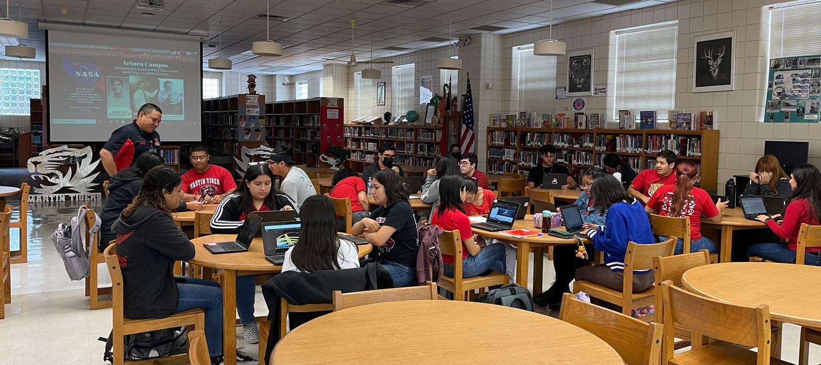 'A true Tiger': Students gather to celebrate Campos ahead of space journey - Vimarsana News
