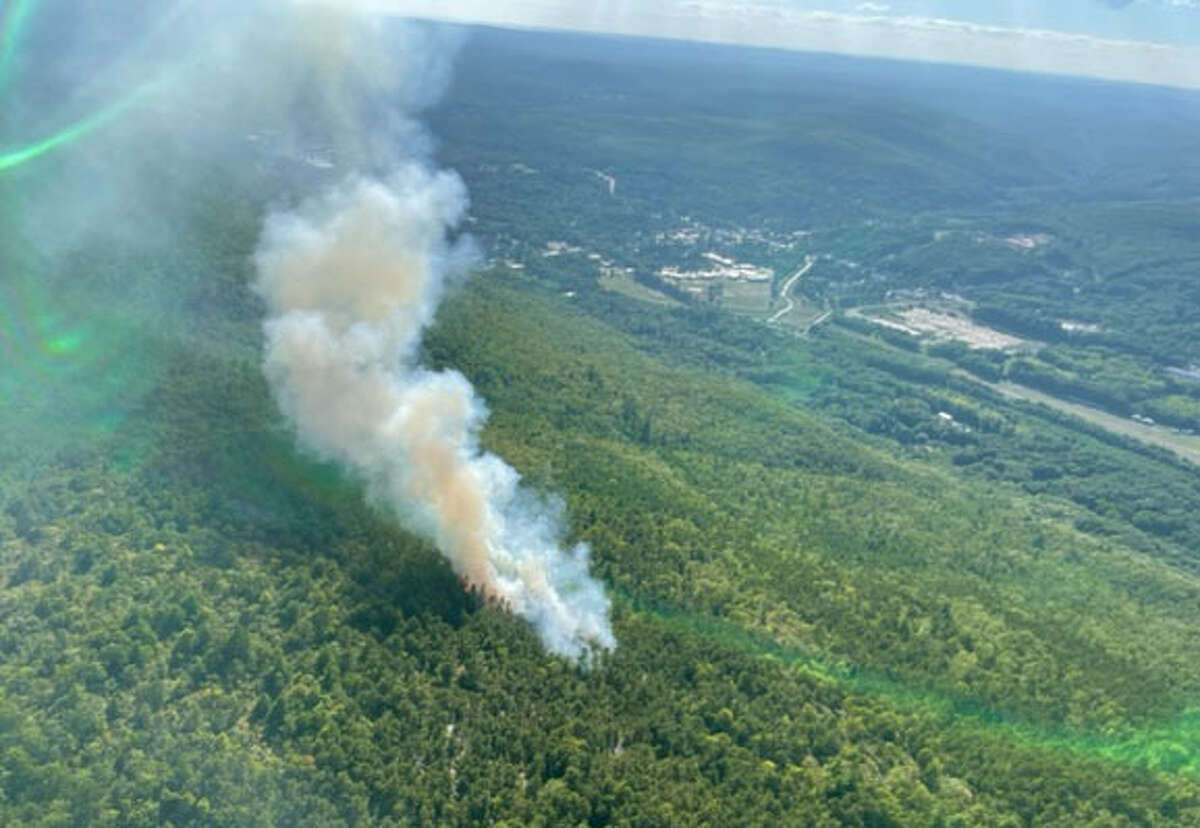 The Napanoch Point Fire, which began over the weekend in Minnewaska State Park, has increased in size, while a new fire, the Stony Kill Fire, developed on Monday.