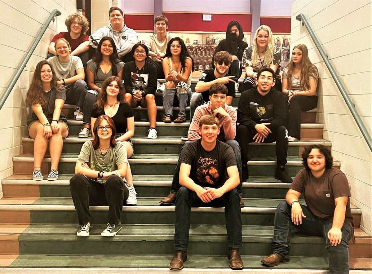 Bear Lake High School's Class of 2023 poses for a photo Monday on the seniors' last first day of school.