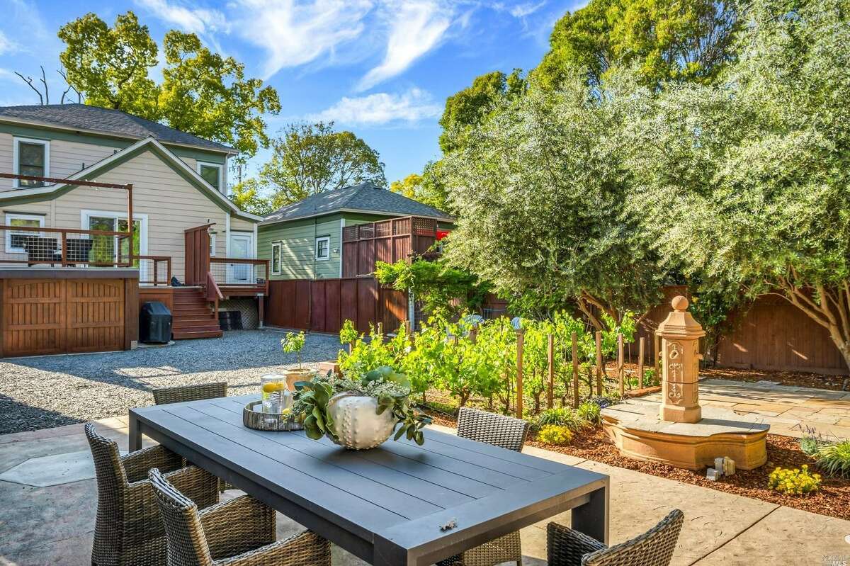 Downtown Napa home with underground winery for sale