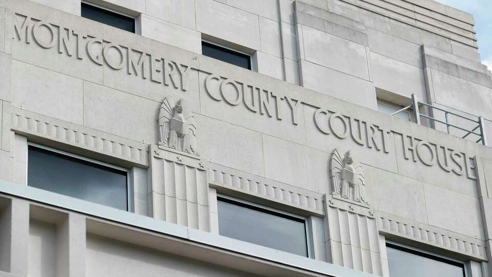 The Montgomery County Courthouse is seen, Thursday, Oct. 21, 2021, in Conroe.