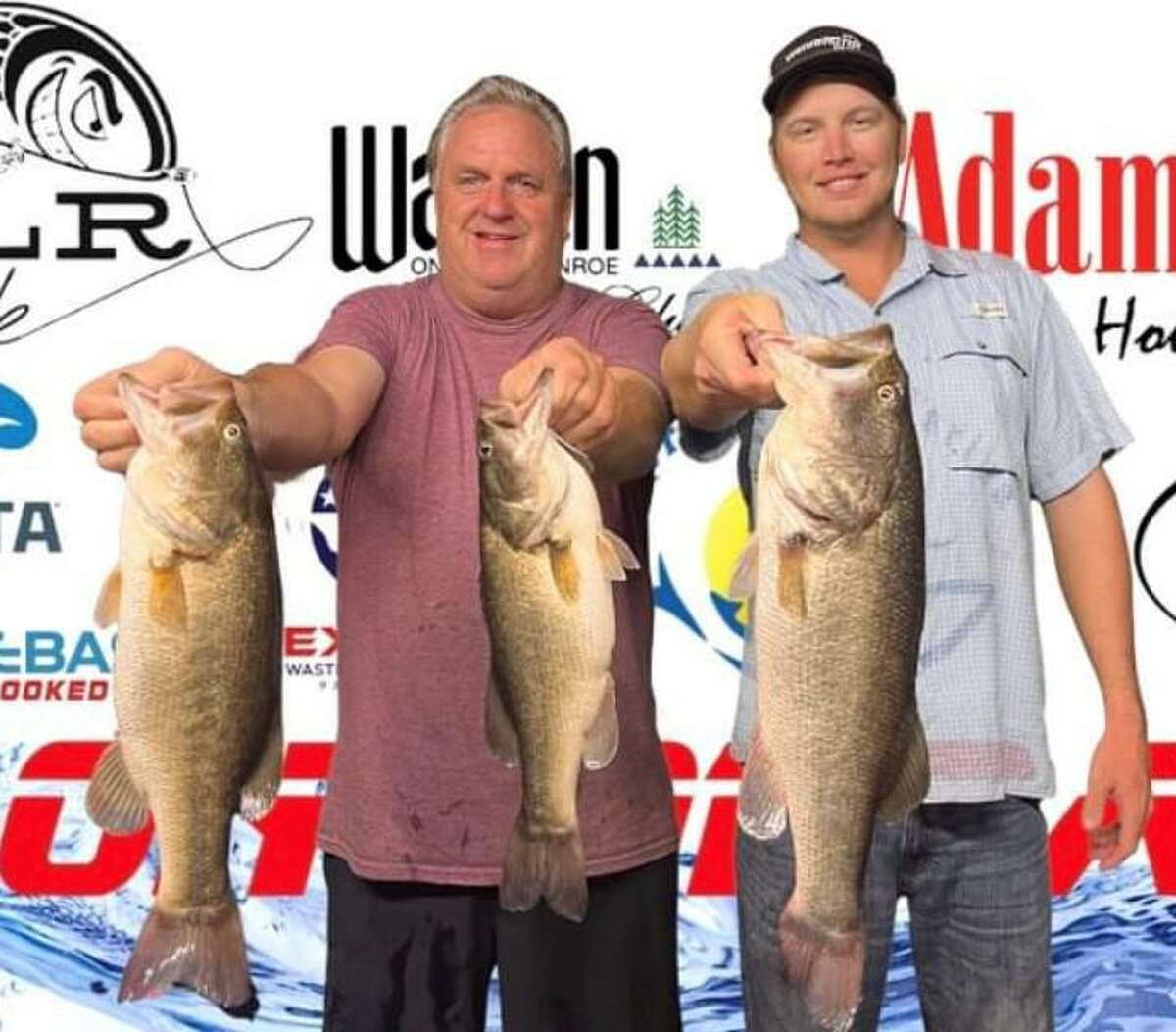 Collin Bode and Mark Goetzman came in second place in the CONROEBASS Tuesday Tournament with a stringer weight of 10.53 pounds.