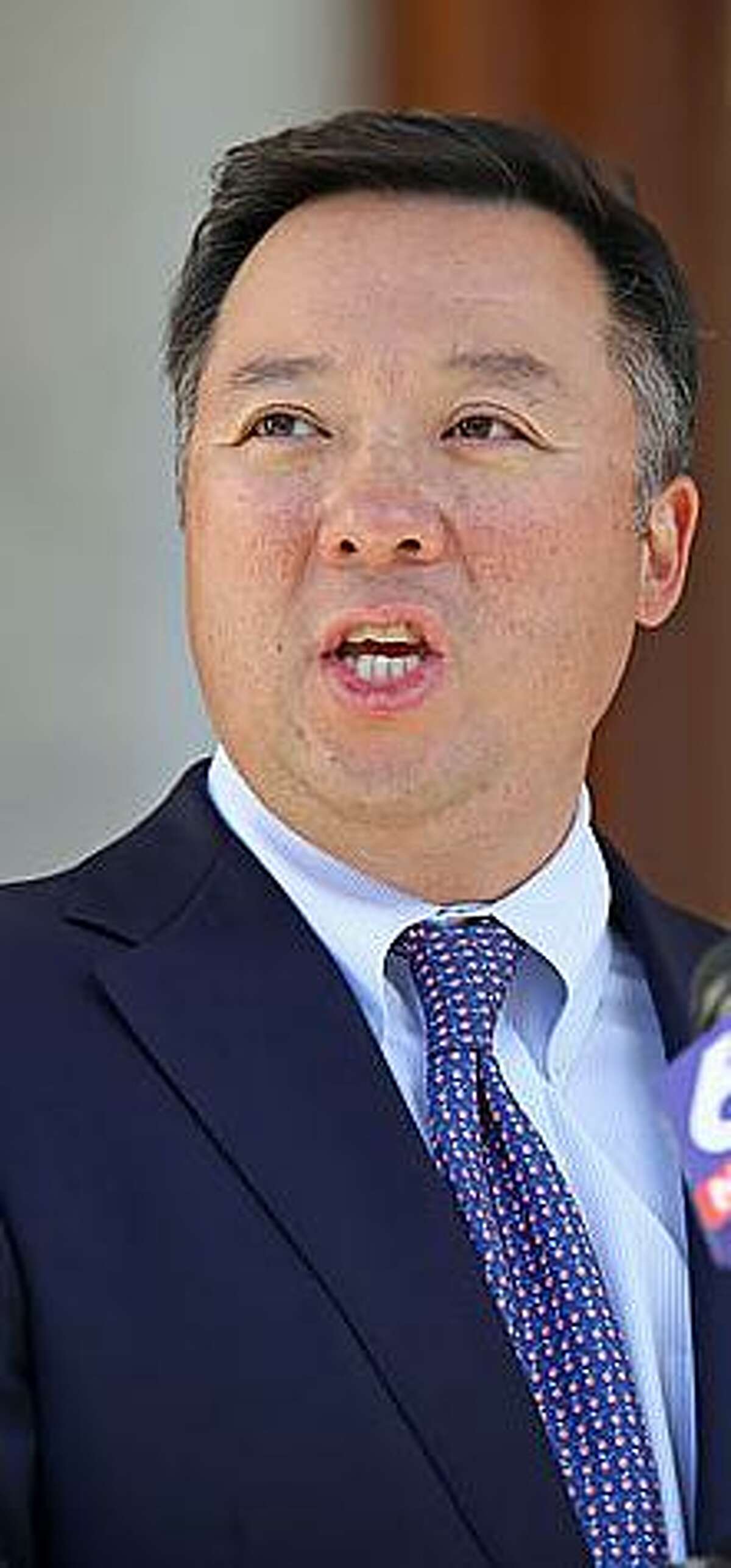 Attorney General William Tong, seen here in October 2020, has announced a settlement with Norwalk-based Frontier Communications.