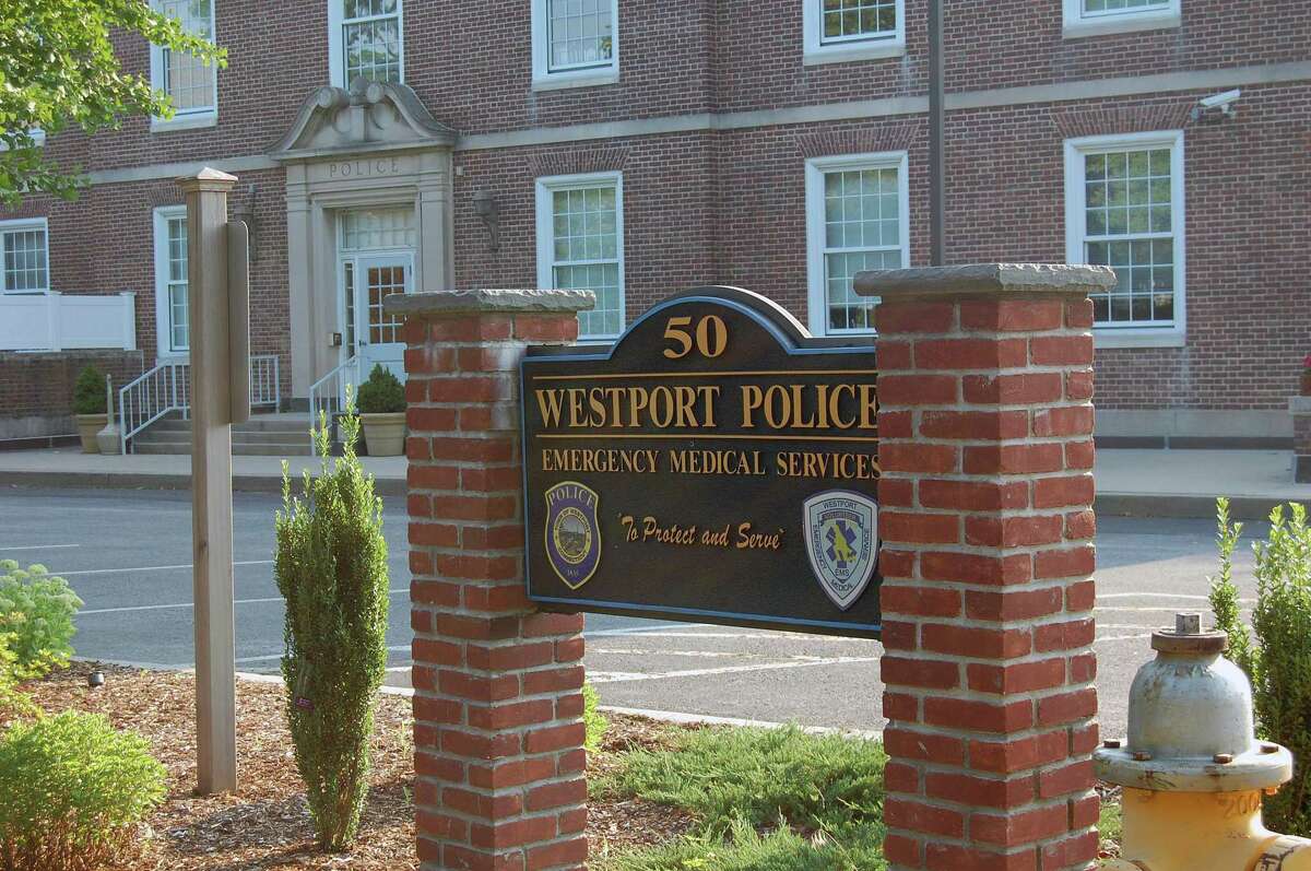Westport police said they arrested a driver accused of leaving the scene after hitting a jogger at Greens Farms and Hills Point roads Sunday morning.