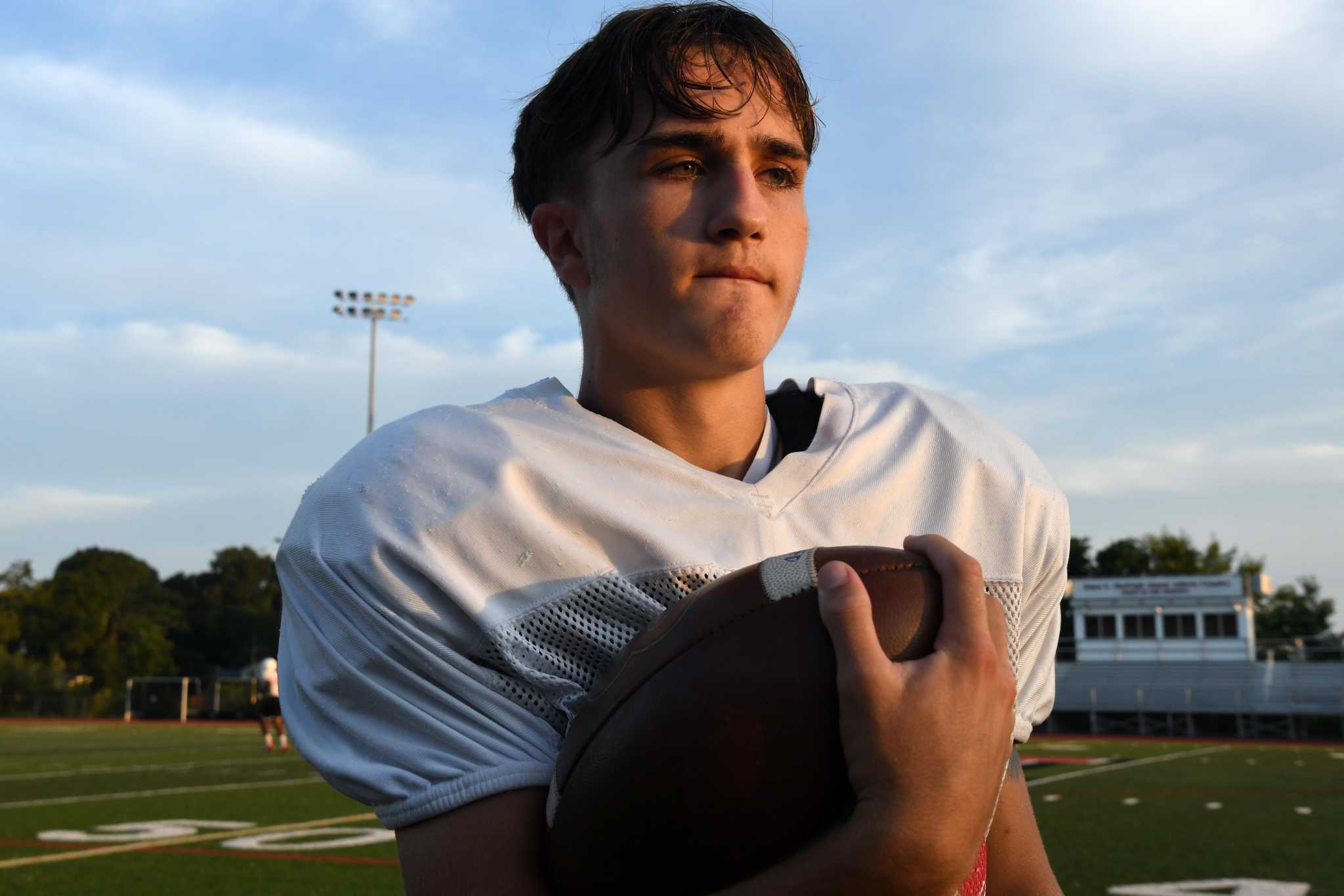 Nate Chieffo a two-way 'spark plug' for Branford football - Vimarsana News