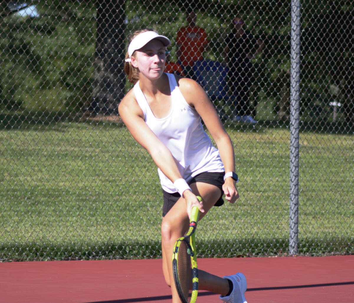 Edwardsville girls tennis drops home opener to St. Joseph's Academy