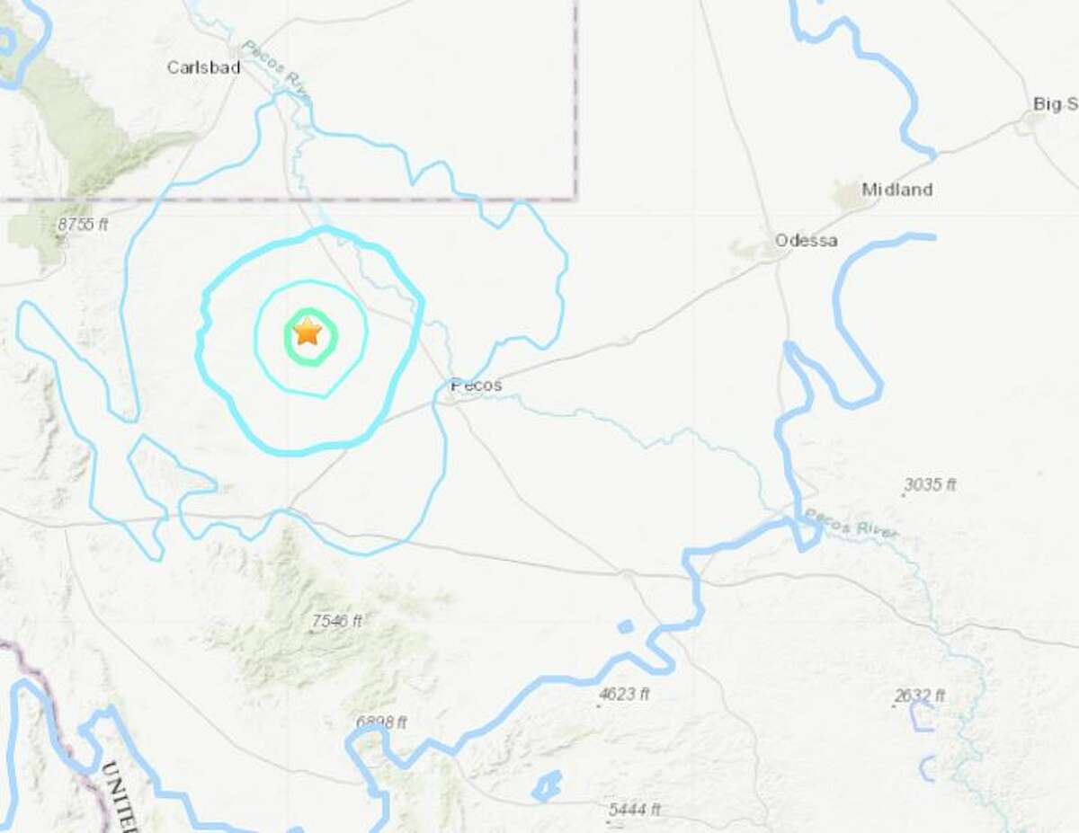 4.6magnitude quake is one of eight in far West Texas on Thursday