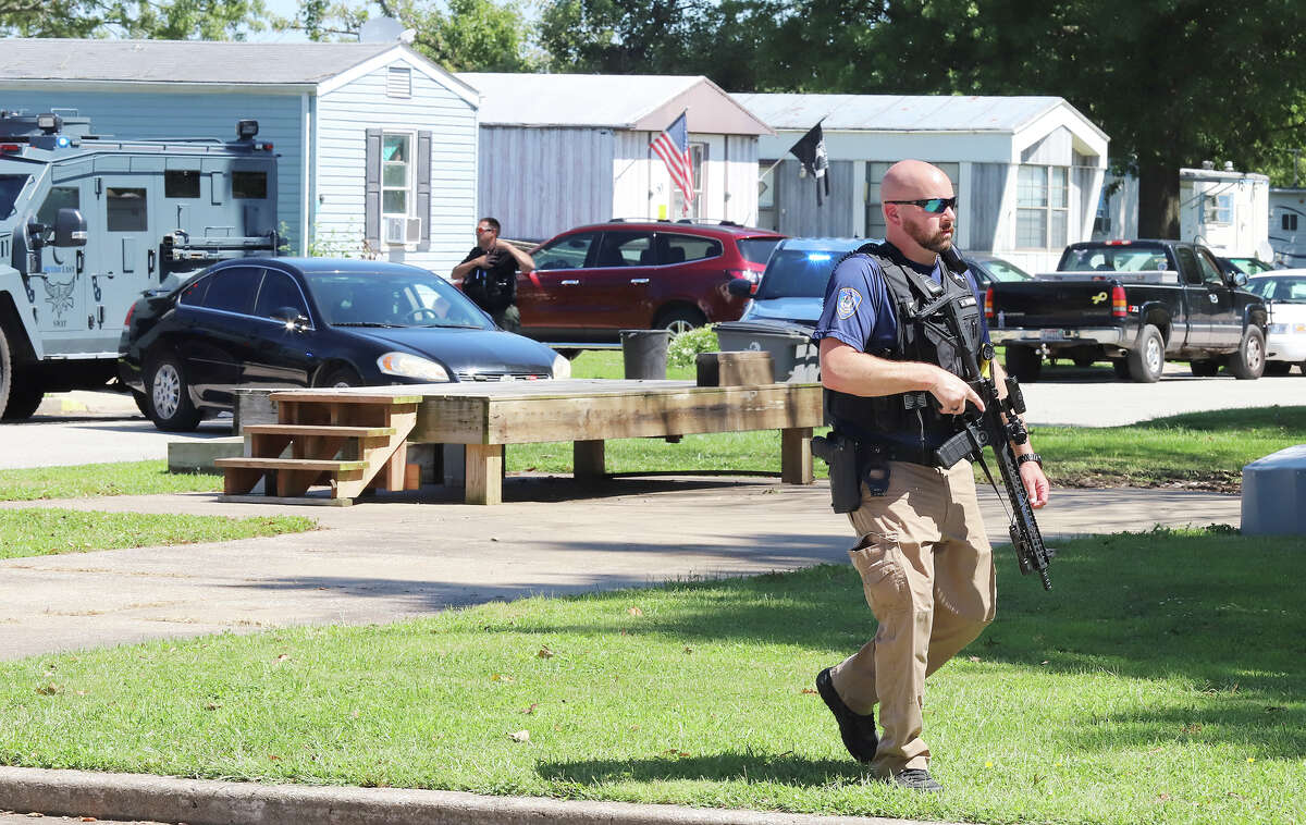 Four firearms related charges were filed Thursday against Thomas A. Bowers, 66, of Bethalto, accused of shooting a mobile home park manager Wednesday.  