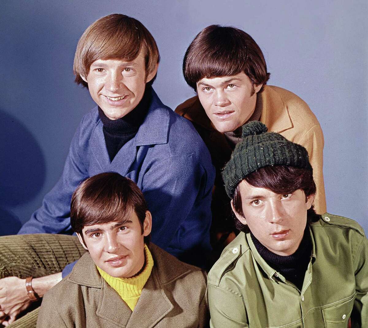 “The Monkees,” in 1966. Clockwise from top left: Peter Tork, Micky Dolenz, Mike Nesmith and Davy Jones.