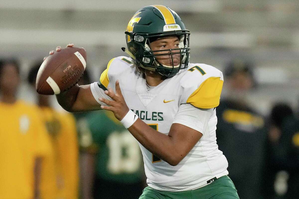 Klein Forest QB Jaylen Bragg scored the go-ahead TD against Klein Cain with 37 seconds remaining in the game. 