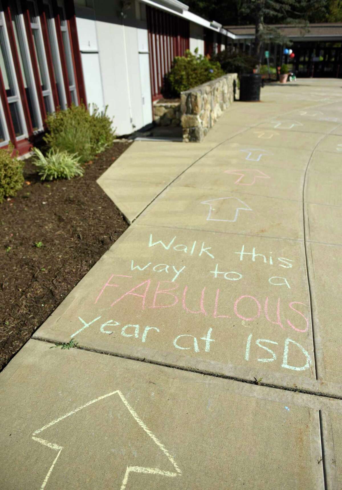 In Photos: Greenwich students head back to school with new faces to greet