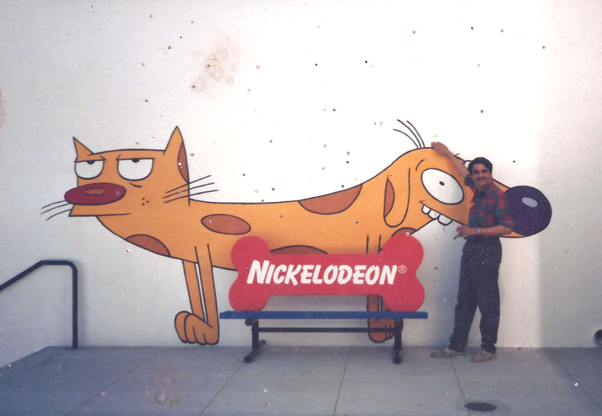 Animator Ray Pointer (pictured here at Nickelodeon Studios in Hollywood) has over 300 credits on his resume including Teenage Mutant Ninja Turtles, Dora, and Tom & Jerry, and also lent his talents to the Remus History Coloring Book illustrations. 