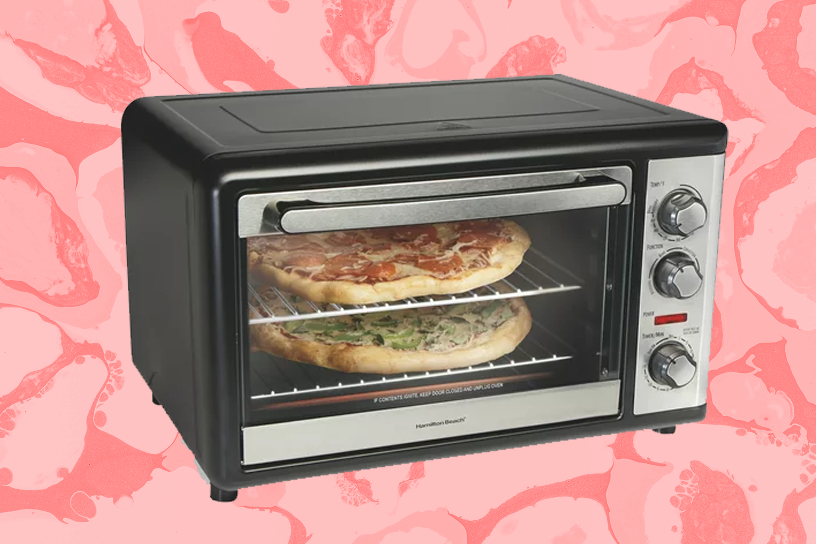This Hamilton Beach Countertop Oven functions like a fullsize oven for