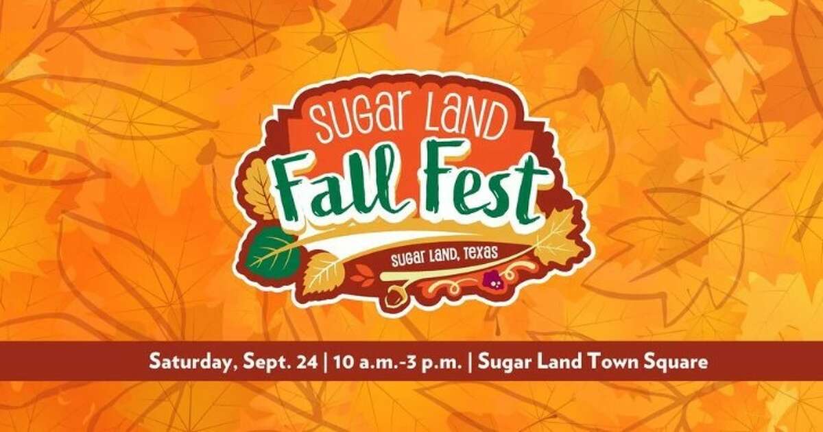 All are invited to attend the Sugar Land Fall Festival on Saturday, Sept. 24, 2022 at the Sugar Land Town Square Plaza.