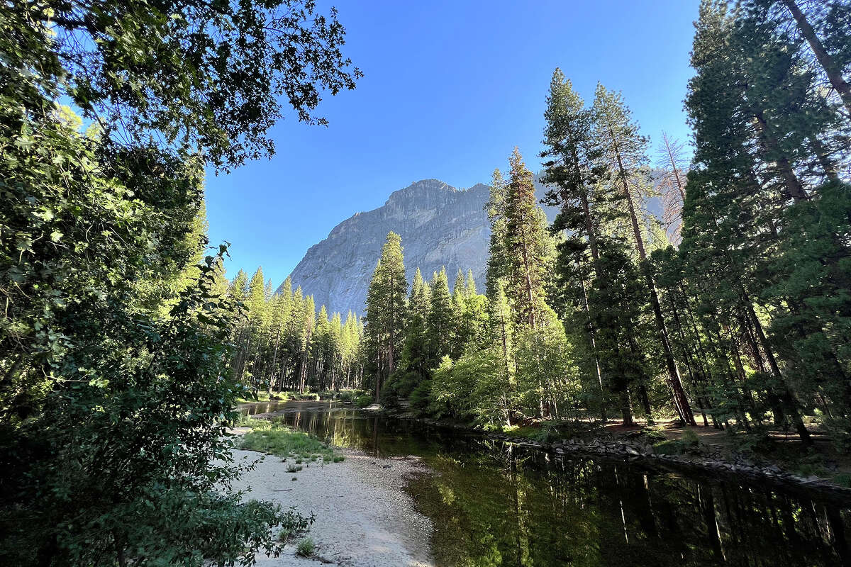 The Ahwahnee's quiet walking trails have unbelievable scenery.