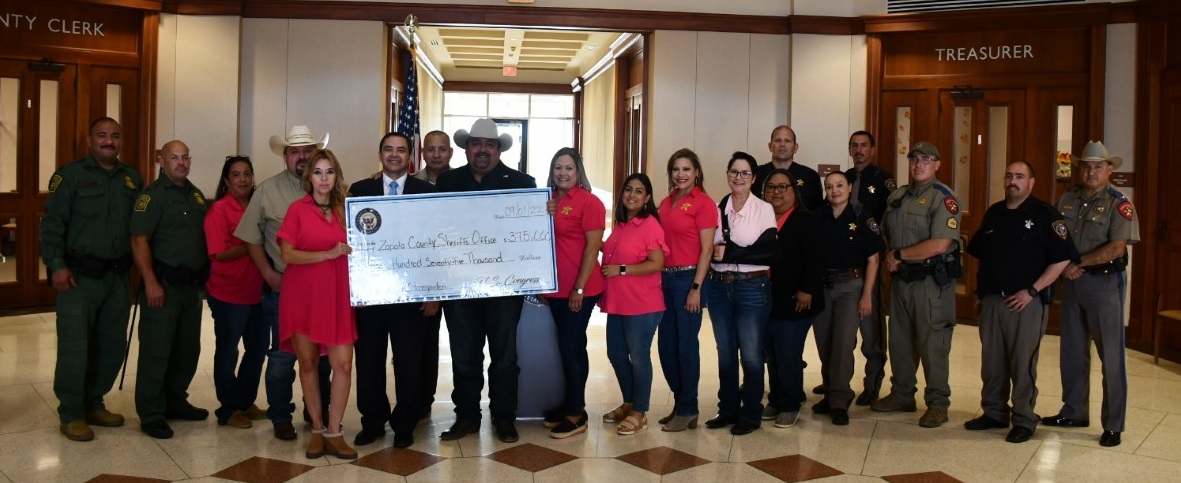 Zapata County Sheriff's Office gets $375K in Operation Stonegarden funds - Vimarsana News
