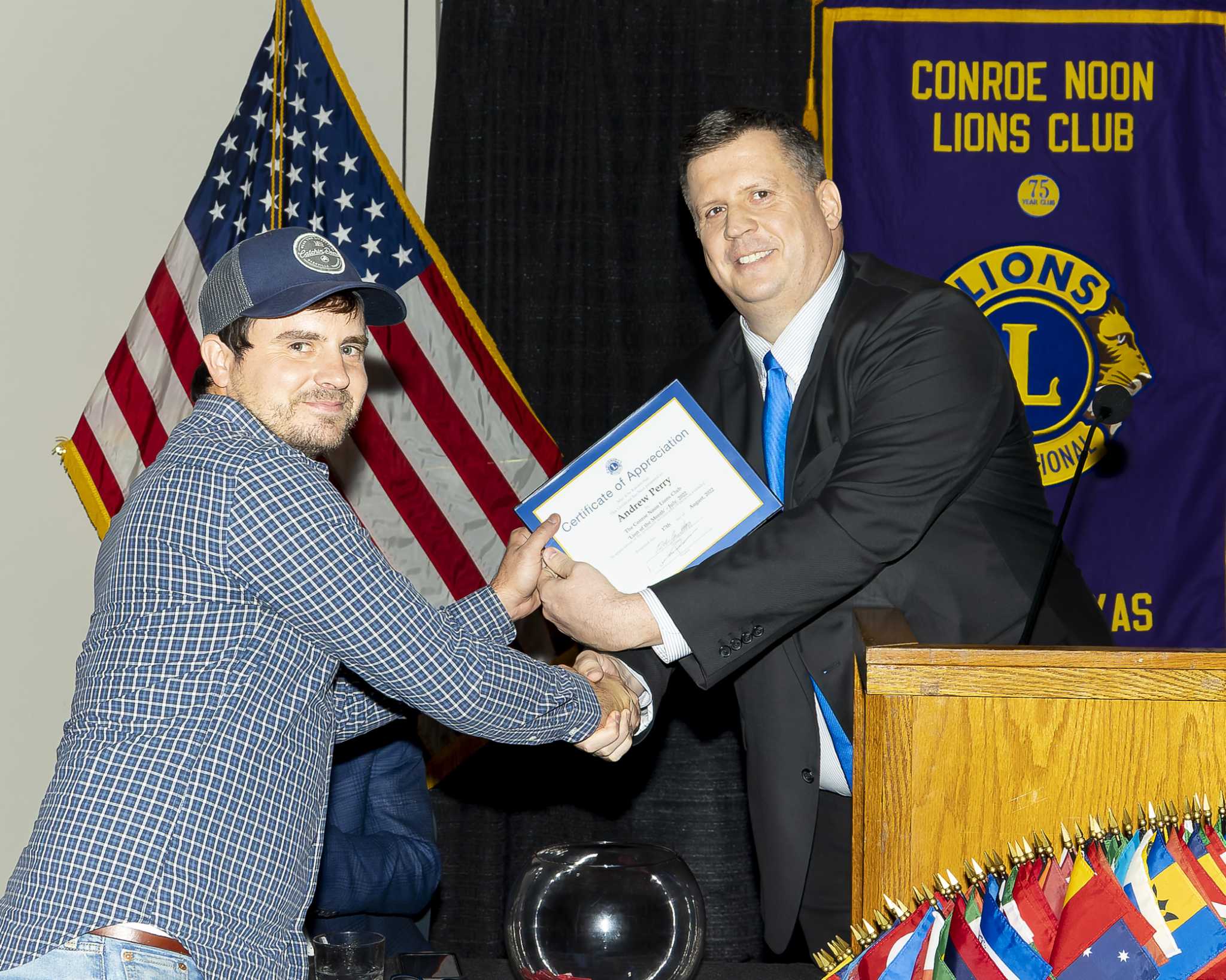 Conroe Lions Hear From Free Throw Legend James ‘jim Ullrich