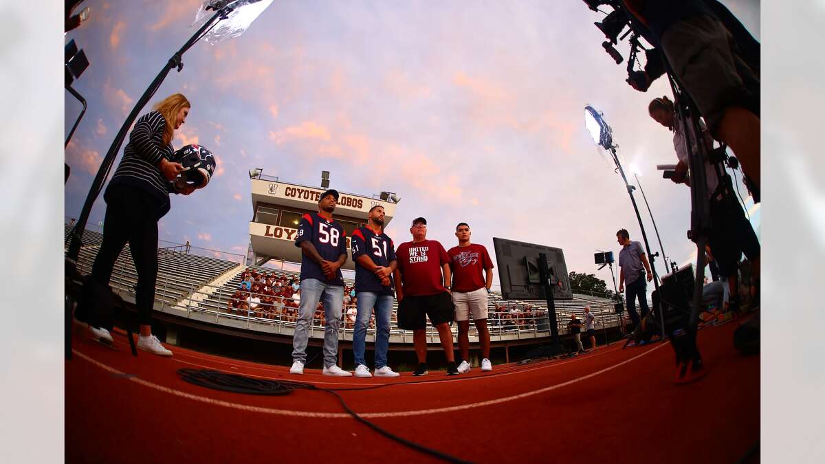 Uvalde High School football given new uniforms by Texans