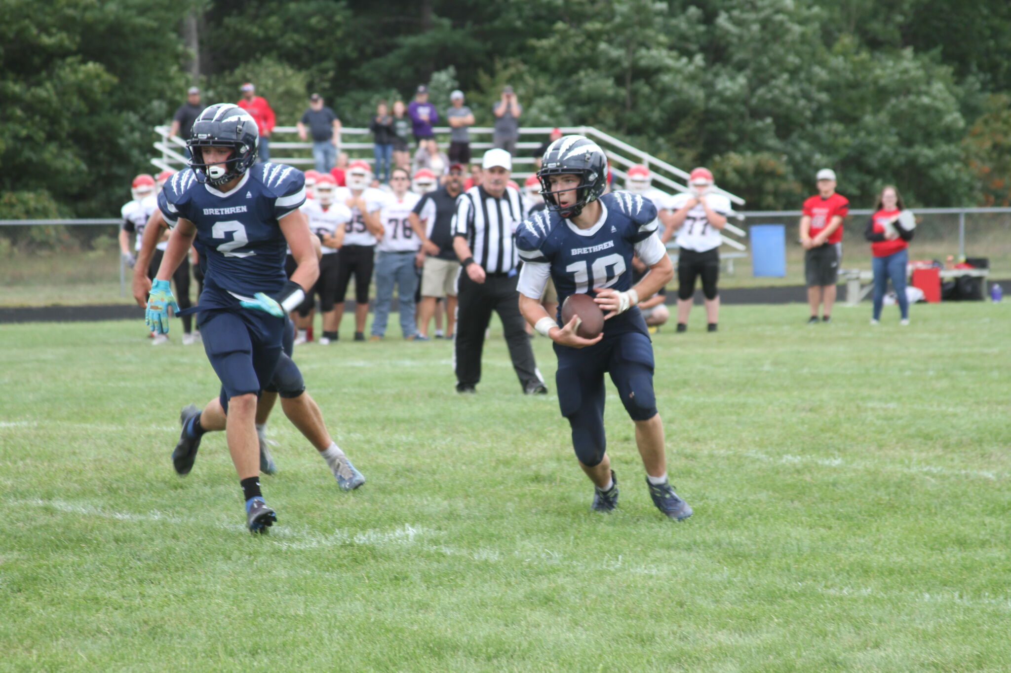 Brethren football defeated Onaway on Saturday