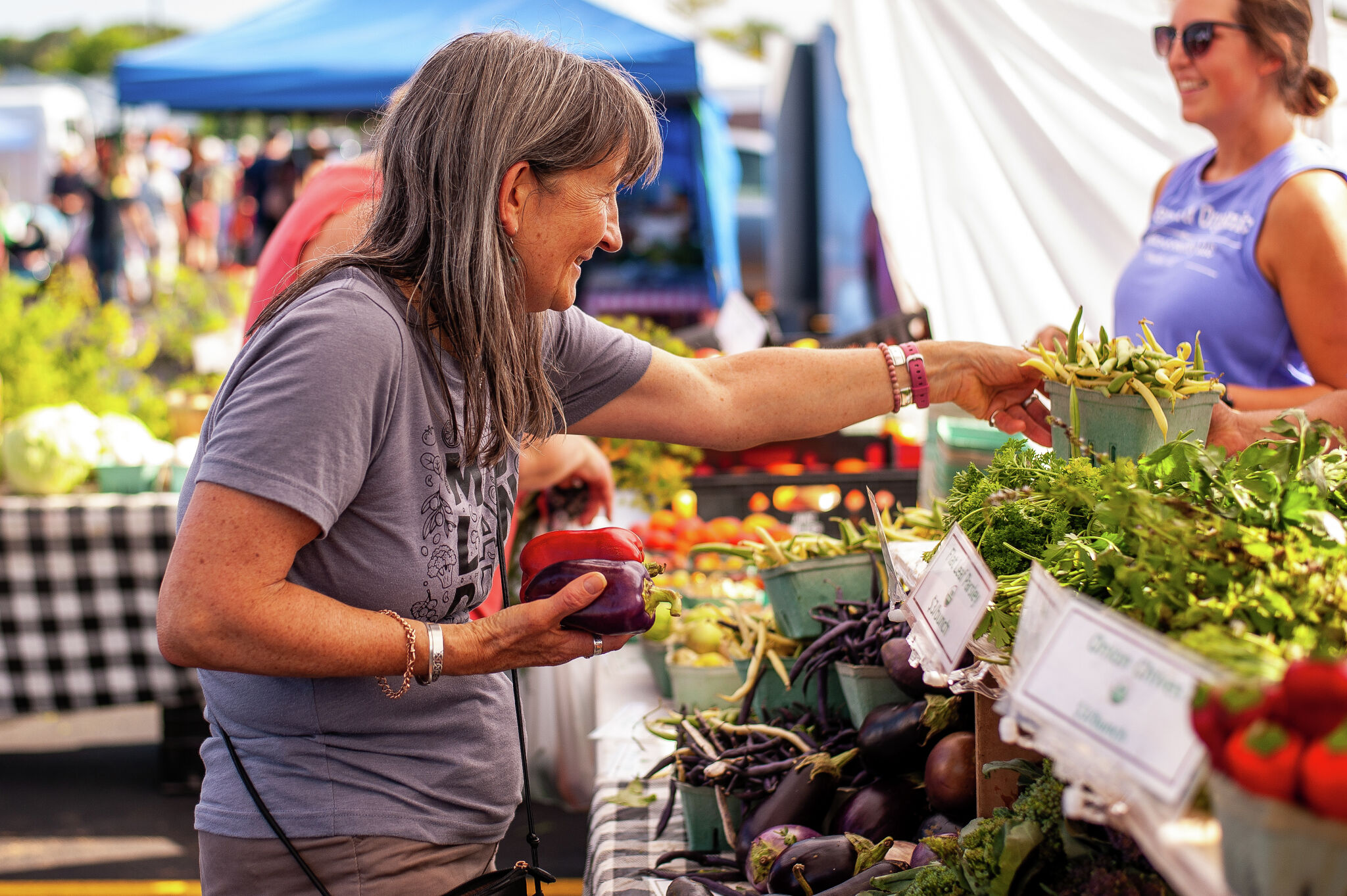 SEEN Fresh produce aplenty at the Midland Area Farmers Market