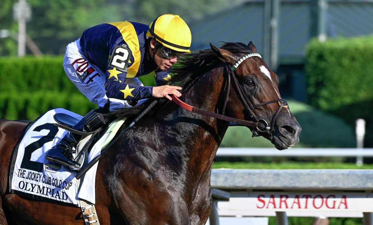 Olympiad holds off field to take Jockey Club Gold Cup