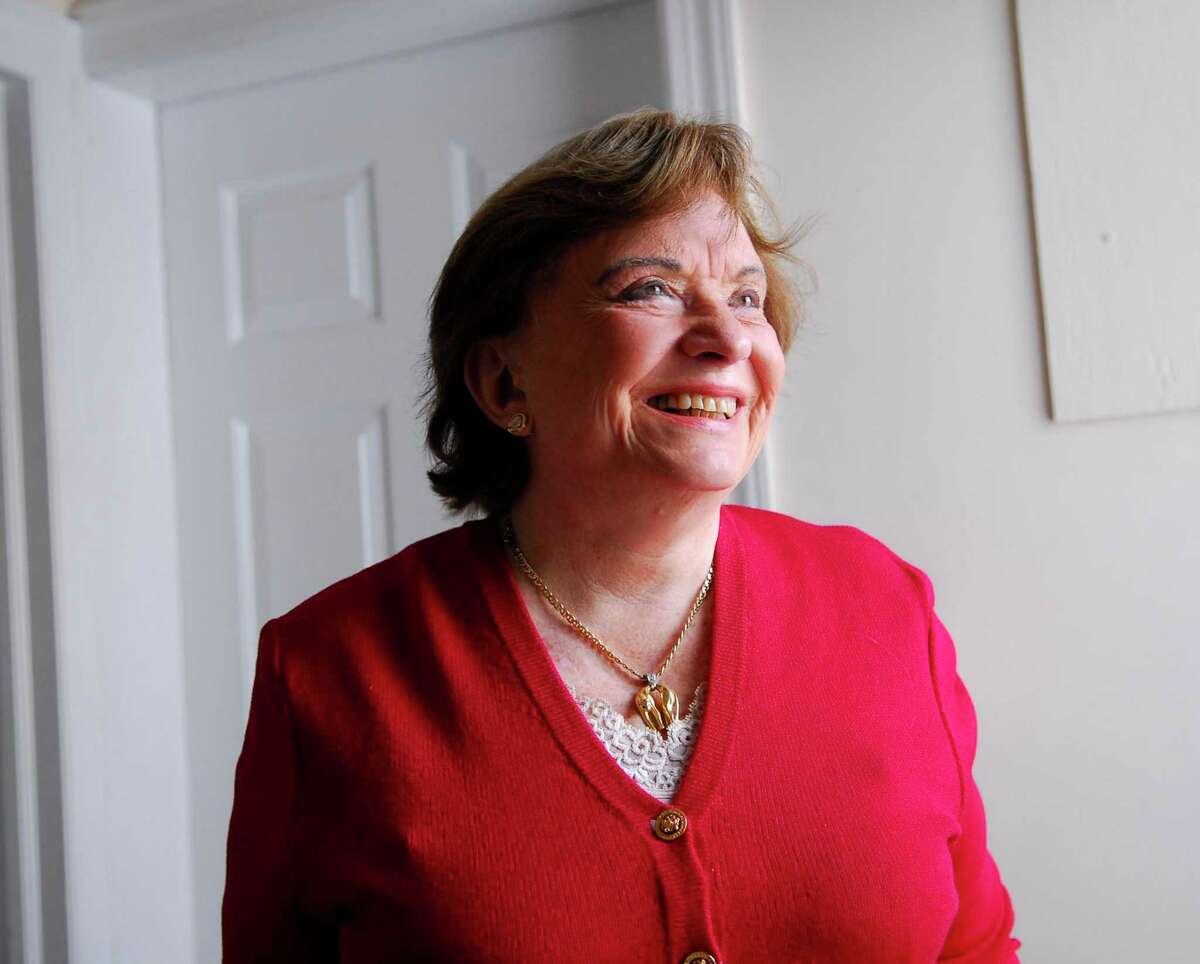 Former Community Centers Inc. Director Barbara Nolan, posed in her Greenwich office in 2008.