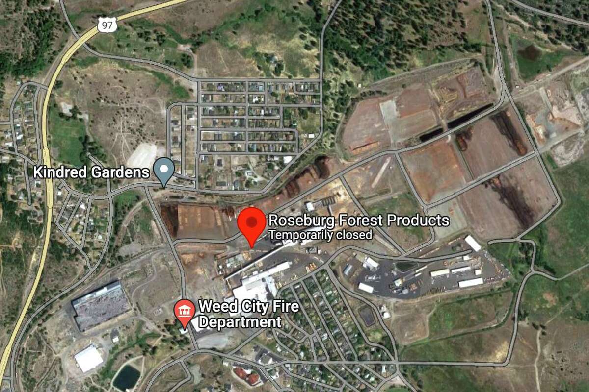 Cal Fire investigators combed through the remains of Roseburg Forest Products’ storage warehouse in Weed (Siskiyou County) for clues to the origin of the Mill Fire.