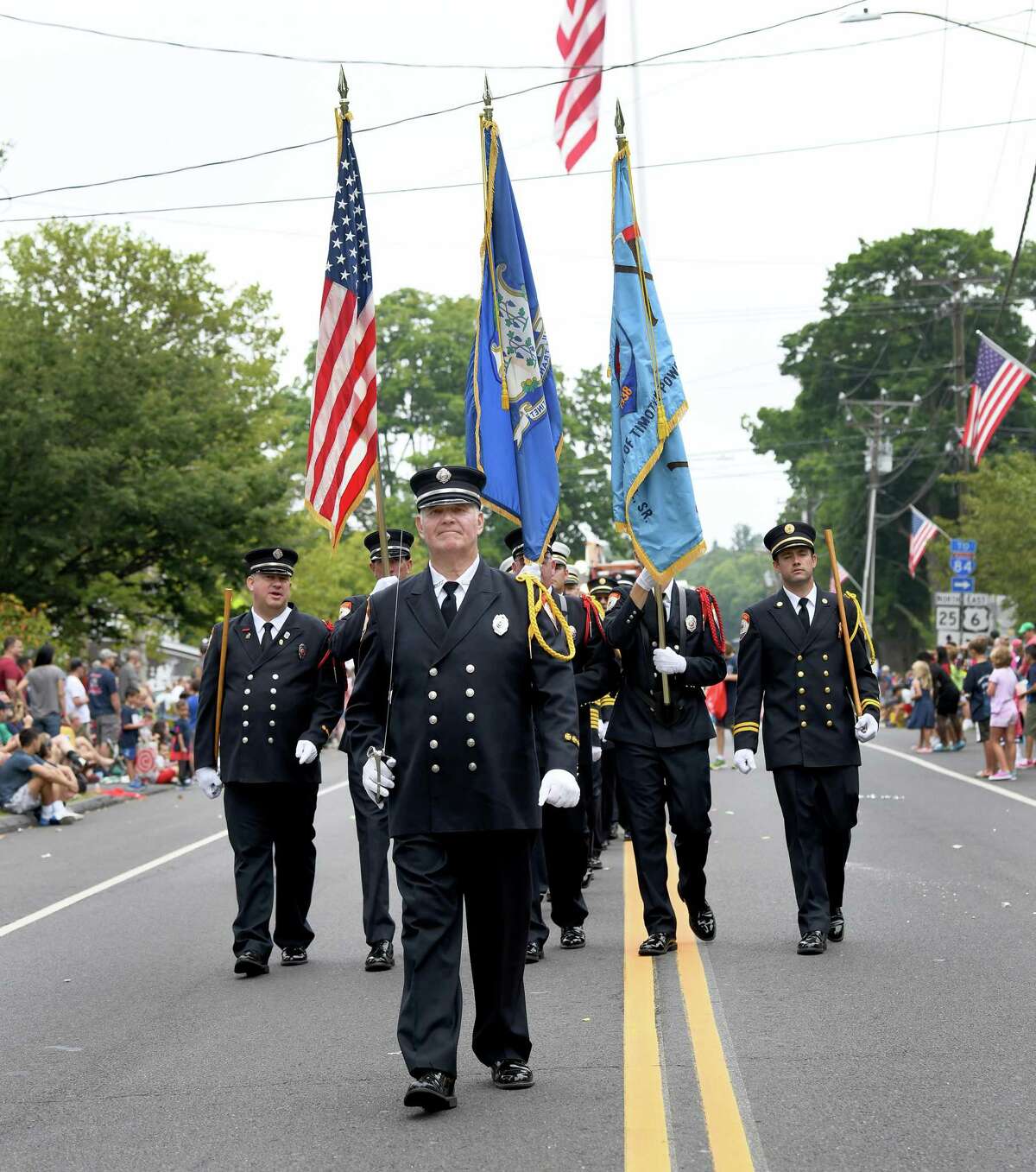 Photos Newtown hosts only Labor Day parade in CT