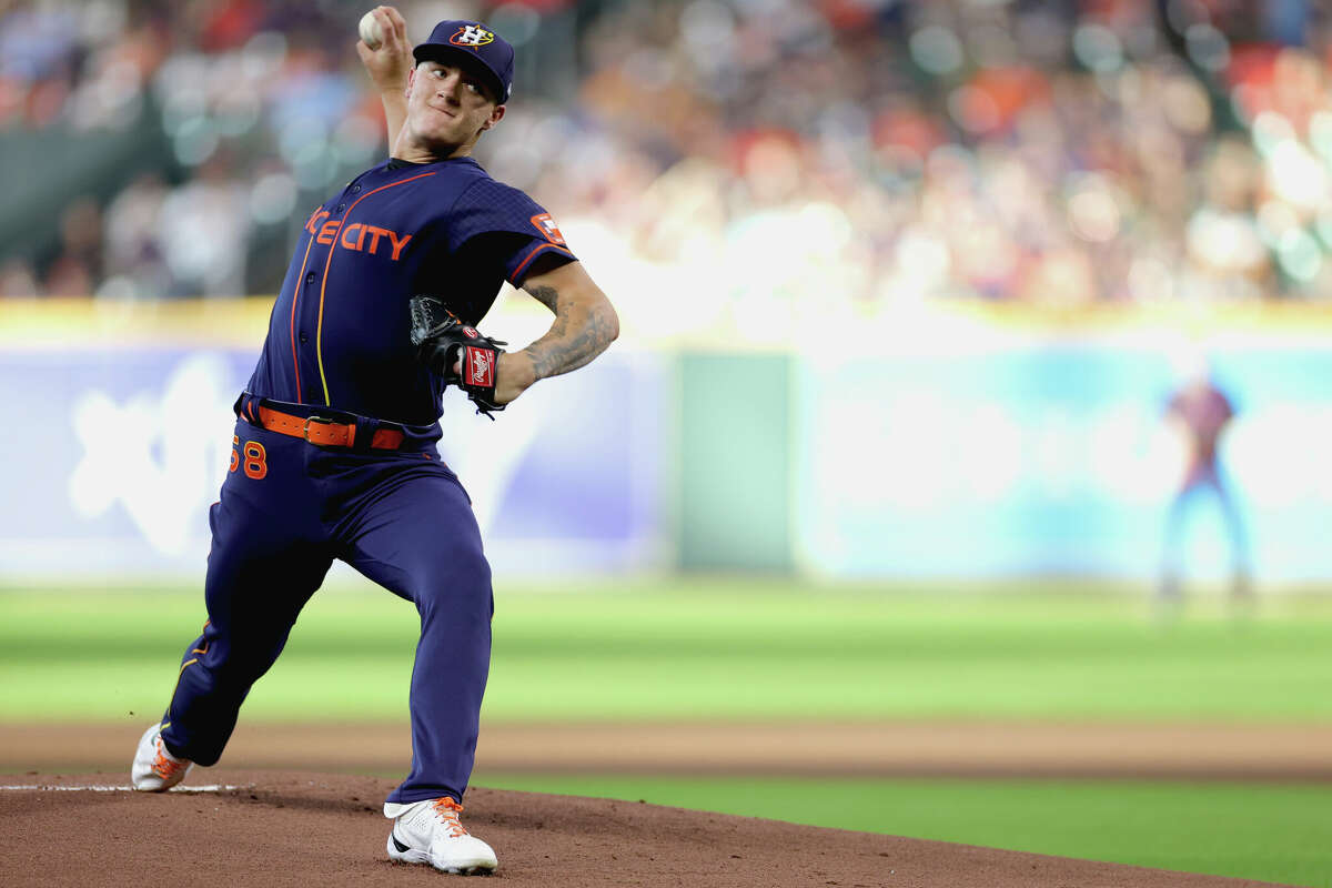 Houston Astros' Hunter Brown Looks Right At Home In MLB Debut