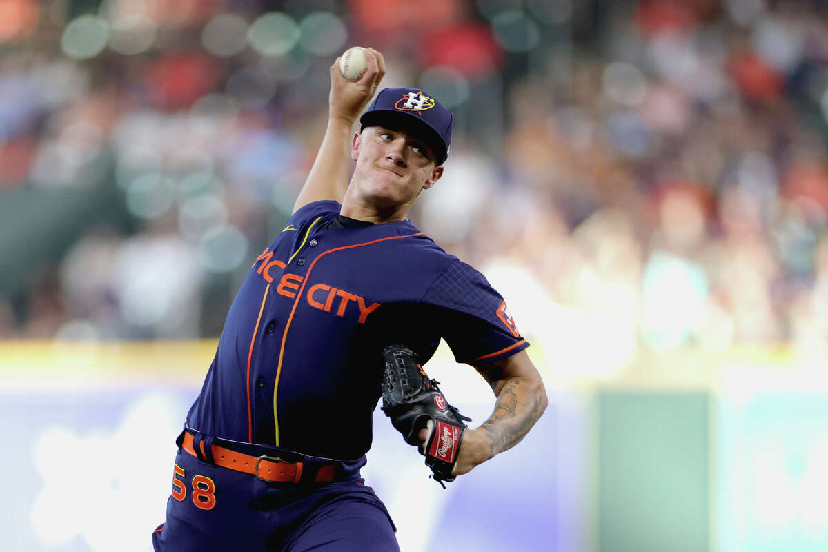 Houston Astros' Hunter Brown Looks Right At Home In MLB Debut