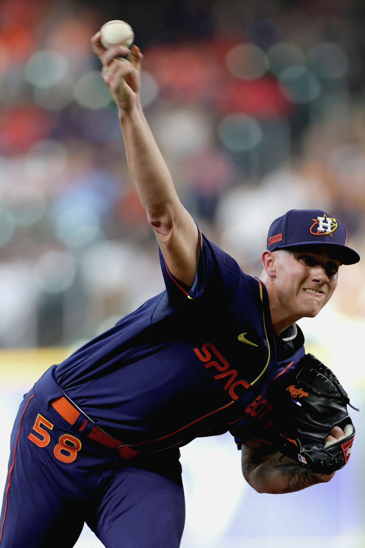 Houston Astros' Hunter Brown looks right at home in MLB debut