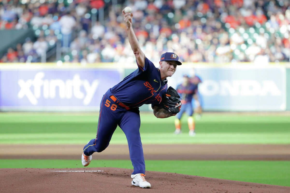 Houston Astros' Hunter Brown Wins Vs. Rangers In MLB Debut