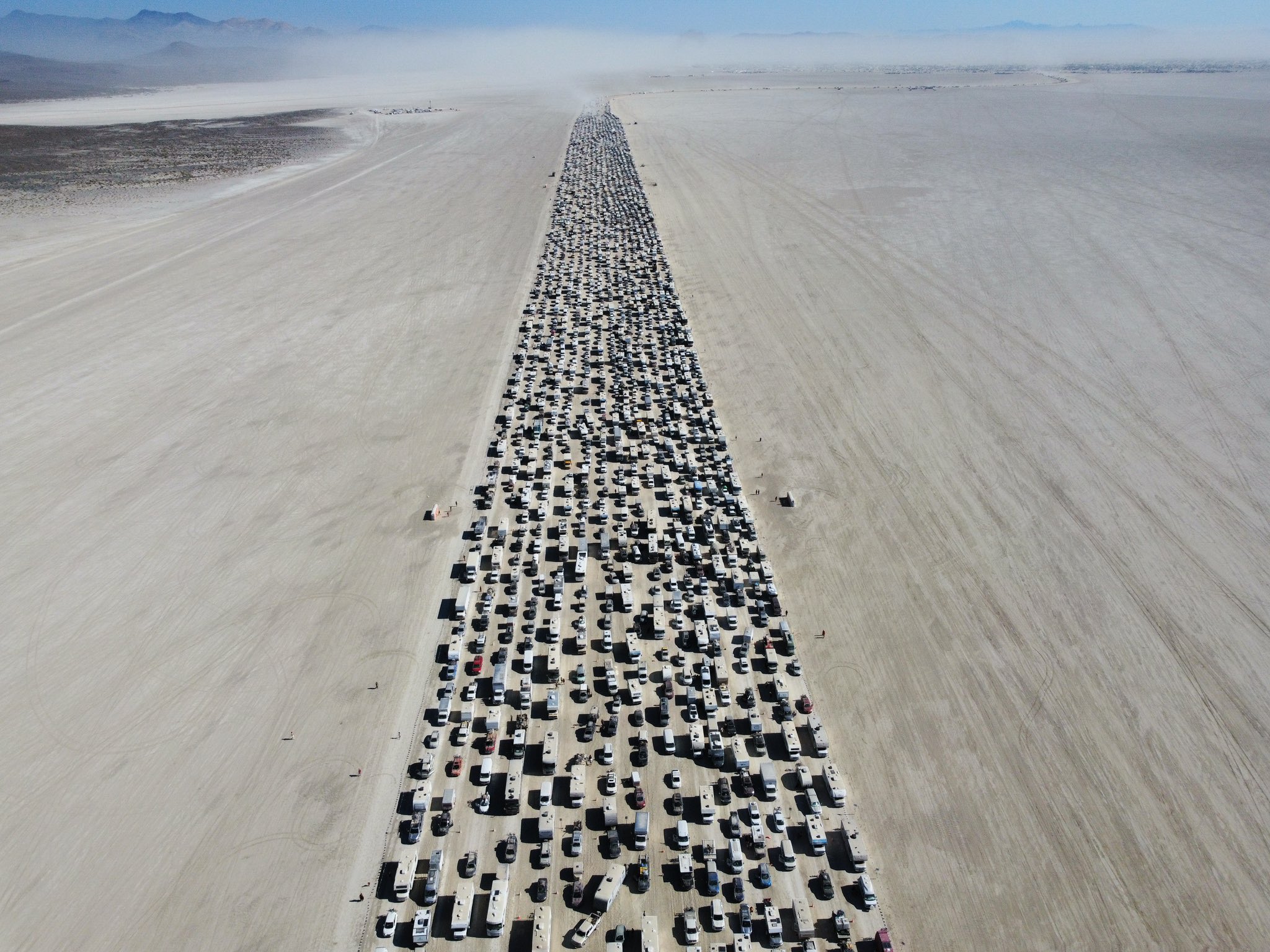 The exodus from Burning Man 2022 is one of the worst ever