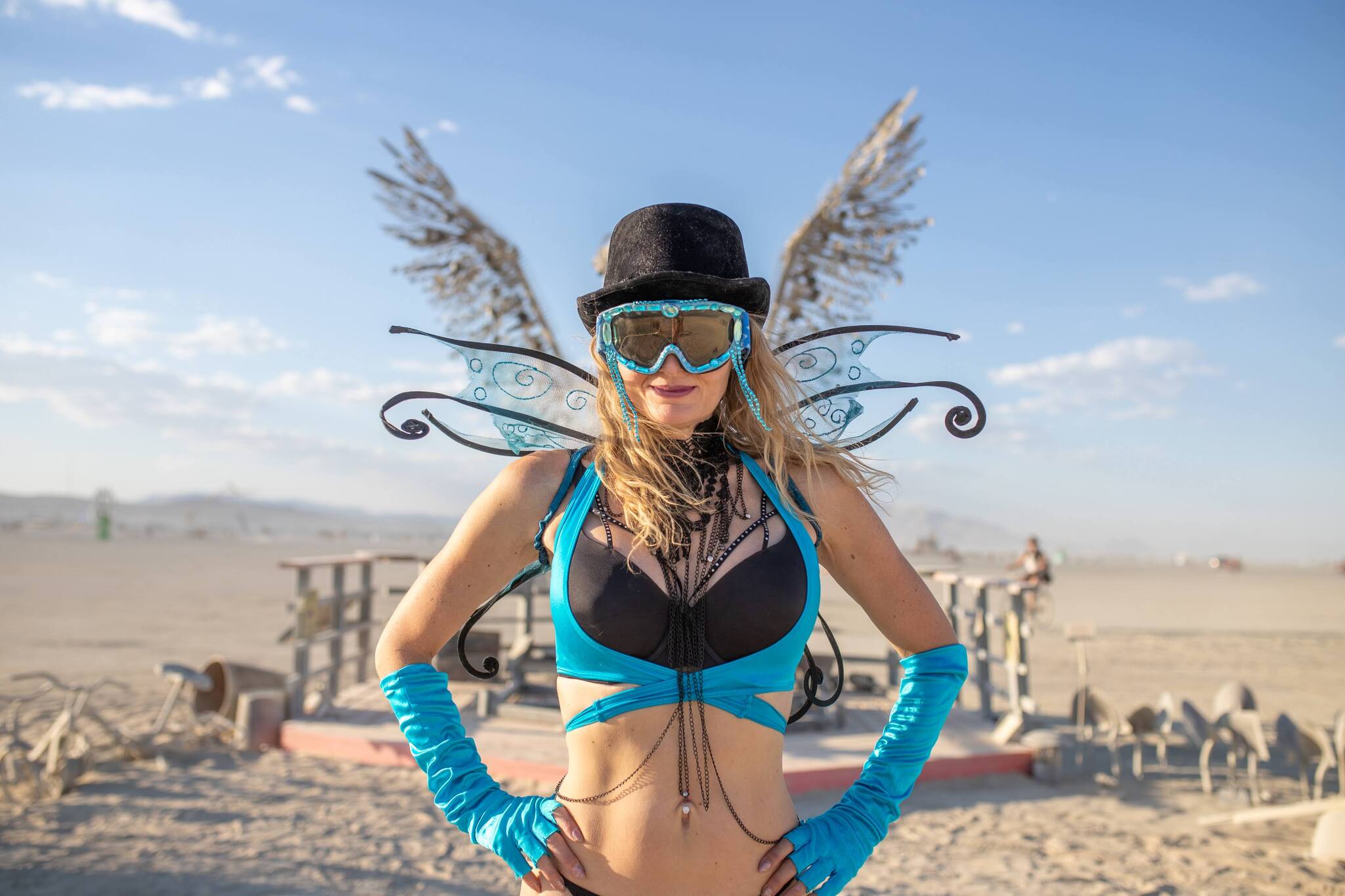 The wildest fashion photos from Burning Man 2022