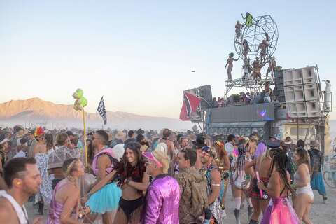 The wildest fashion photos from Burning Man 2022