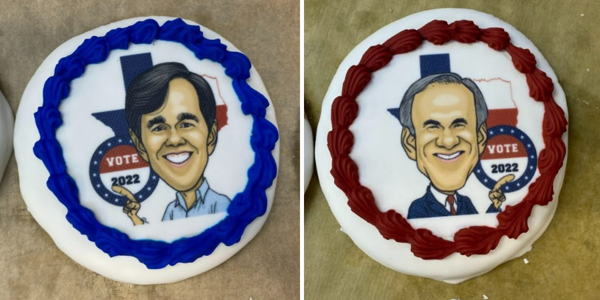 Houston's Three Brothers Bakery hosts Abbott vs O'Rourke cookie poll