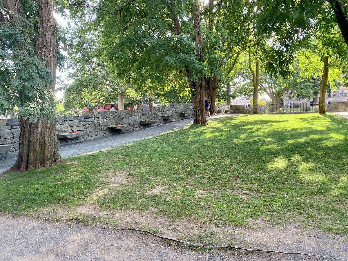 Next to Charter Street Cemetery you can visit the Salem Witch Trials Memorial. The memorial features a stone bench for each of the individuals executed on charges of witchcraft. 