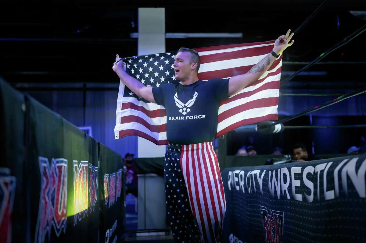 Airman Joey Hyder followed a family tradition when he joined the military in 2014 straight out of high school. But he’s blazing a different path in the ring with River City Wrestling.