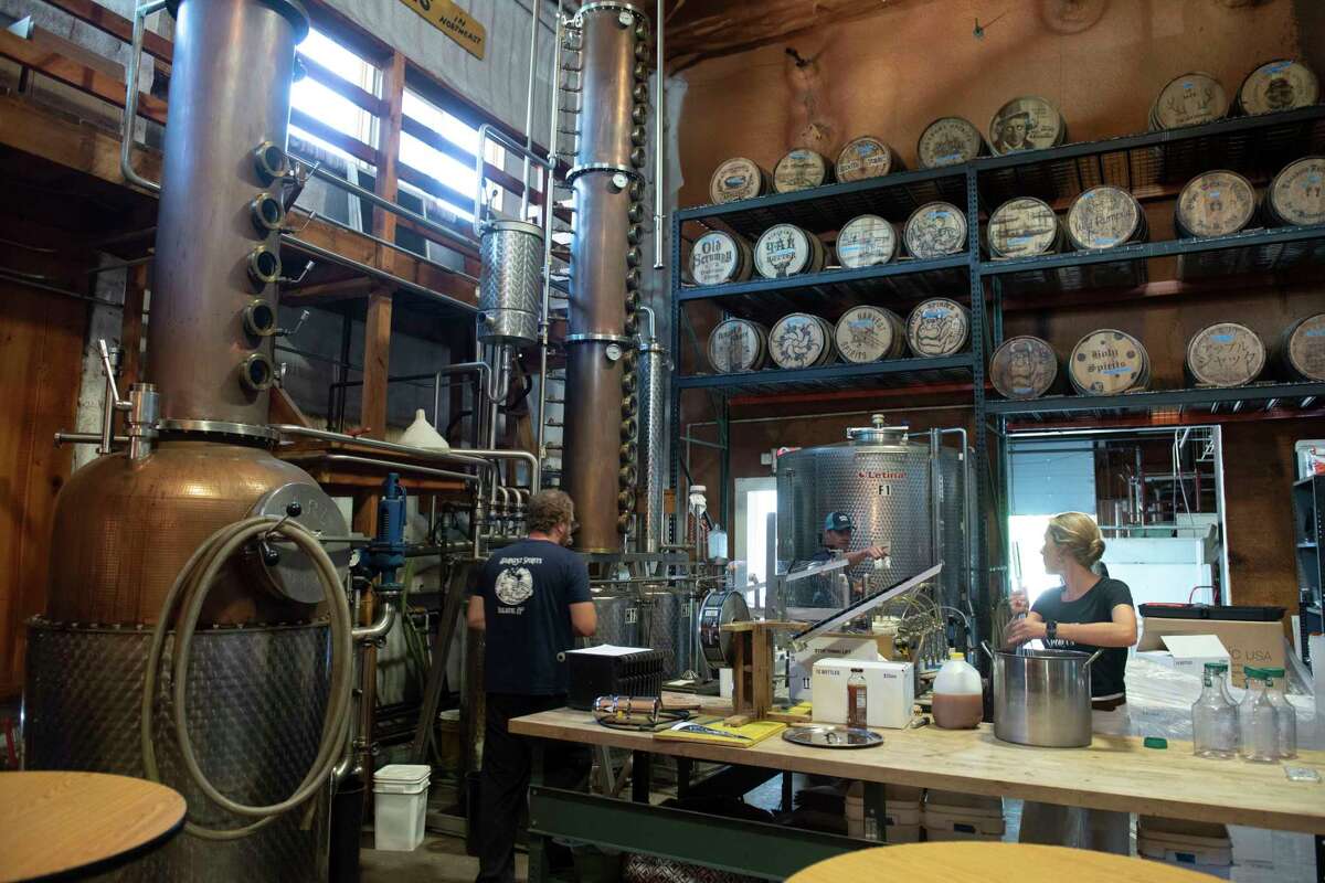 The distillery at Golden Harvest Farms on Friday, Sept. 2, 2022 in Valatie, N.Y.