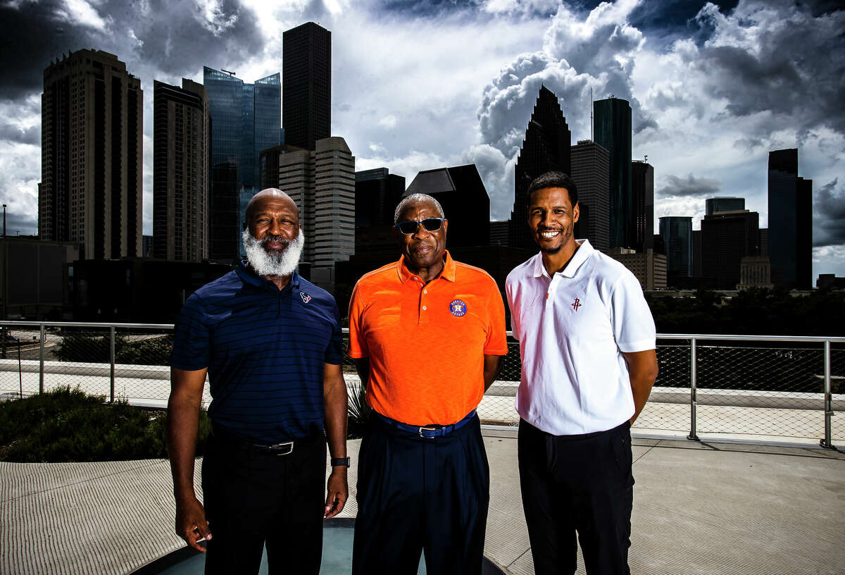 A Houston photo: Lovie Smith, Dusty Baker and Stephen Silas