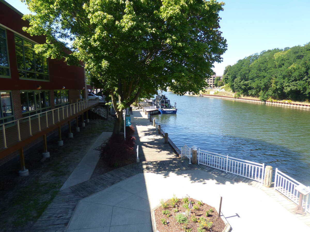 Repairs to the south Riverwalk in Manistee are expected to be completed by October 2024.