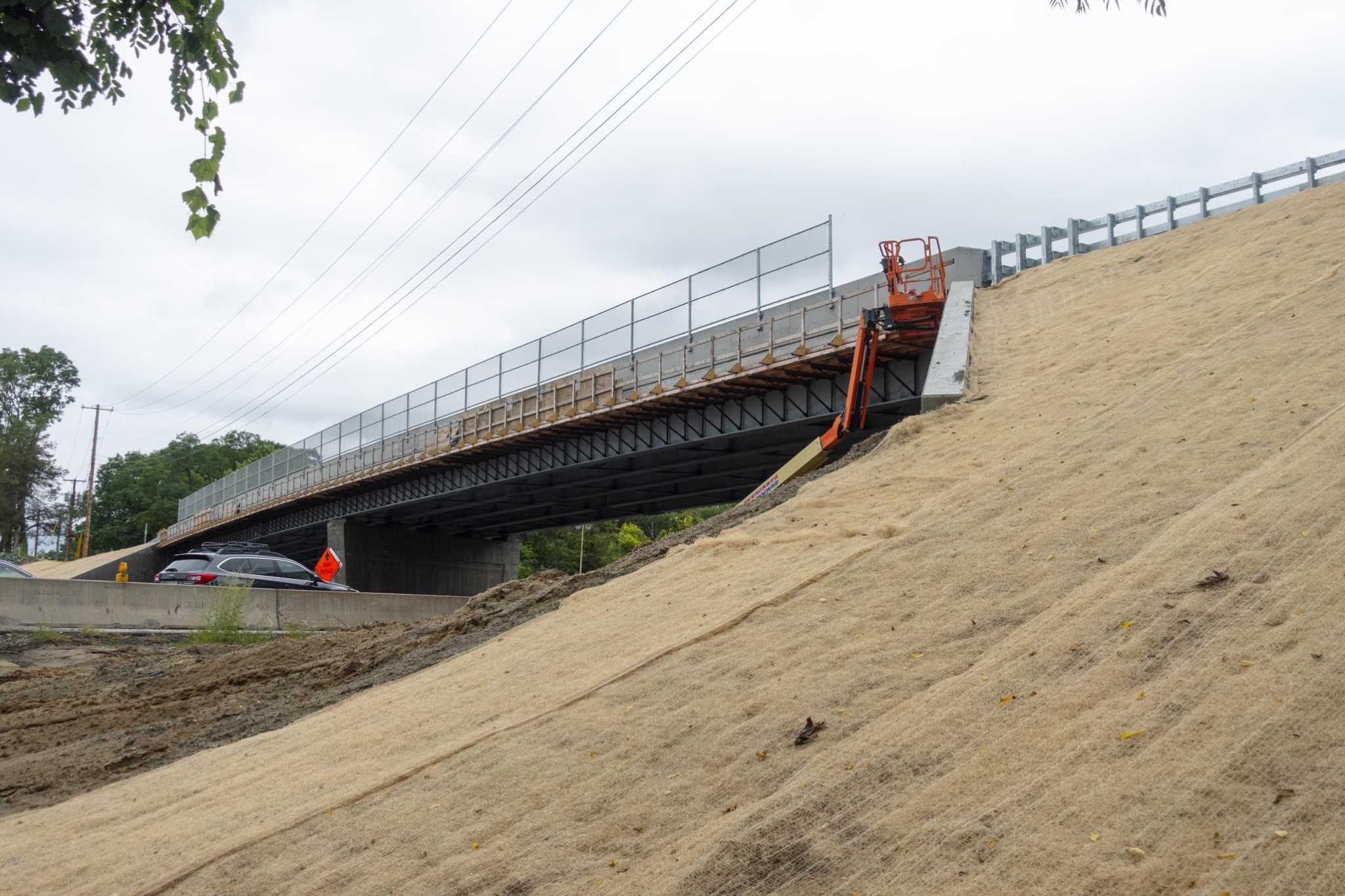 Work to repair parts of the Sitterly Road bridge damaged during a 2021 crash has been completed - Vimarsana News
