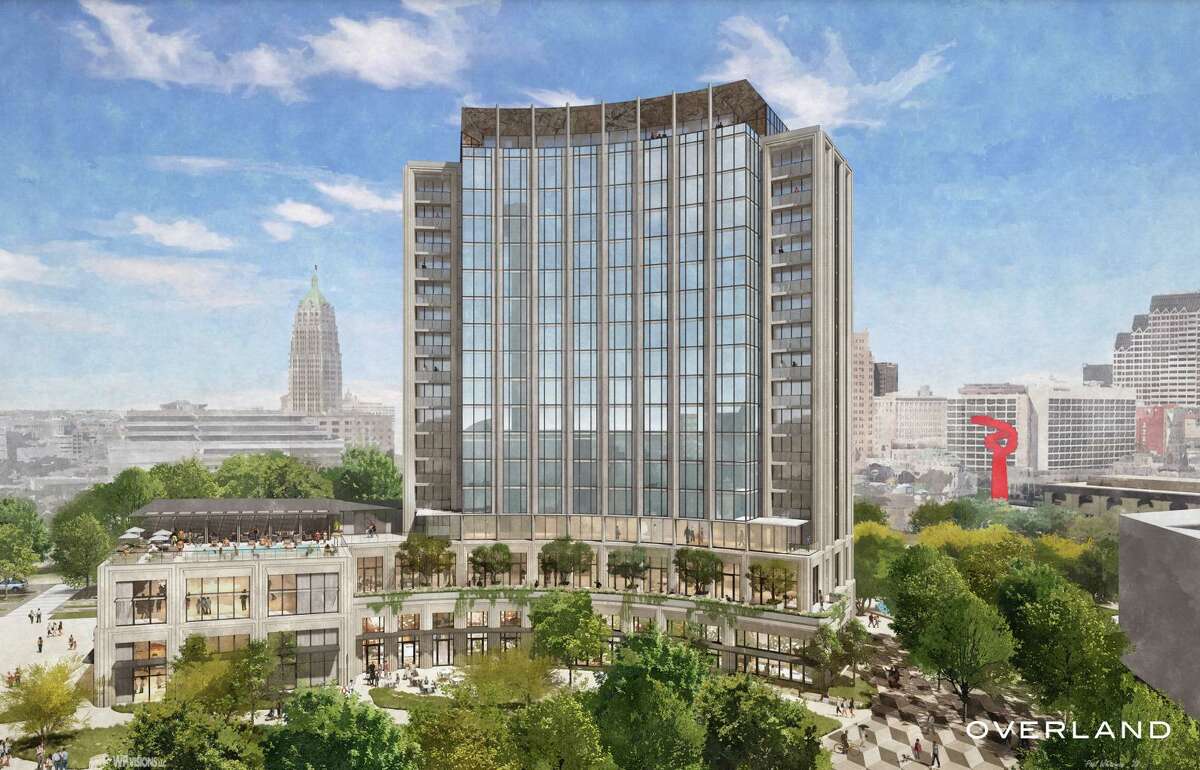 New Hemisfair hotel design shows 200room property, retail space