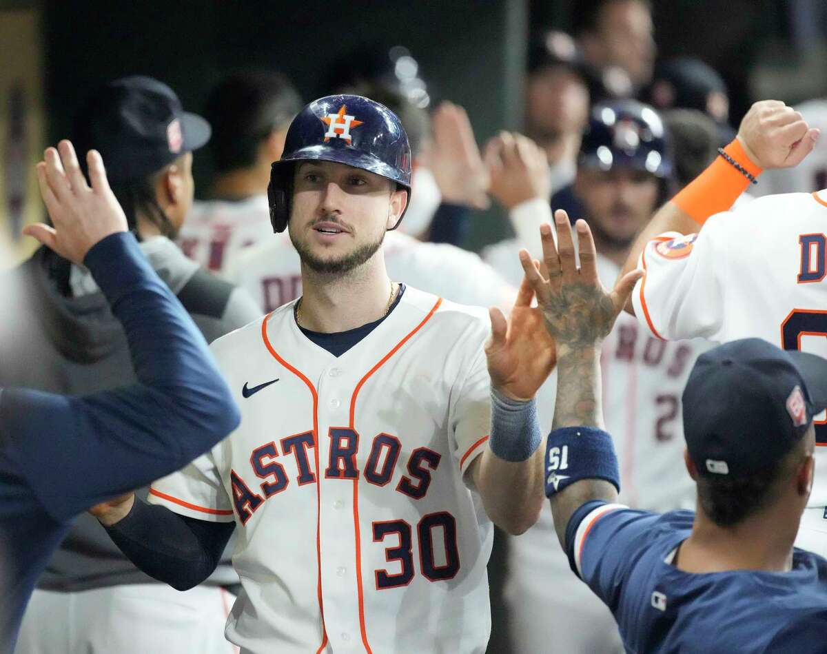 Who plays the music in Astros clubhouse? Kyle Tucker.