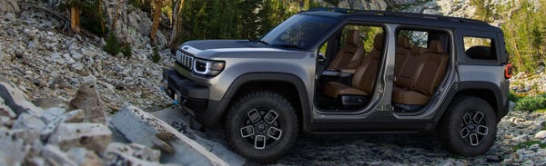 4xe Electric SUV Lineup  Jeep® Recon & Wagoneer S Reveal