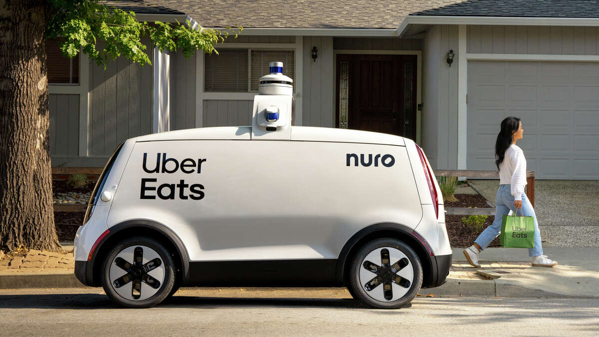 Uber is bringing self-driving vehicle food delivery to Houston
