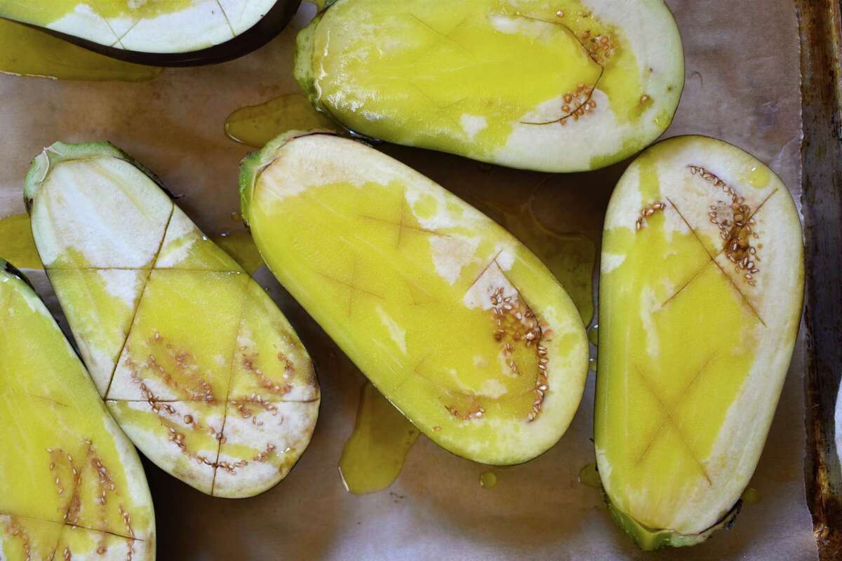 A summery take on eggplant and tomatoes