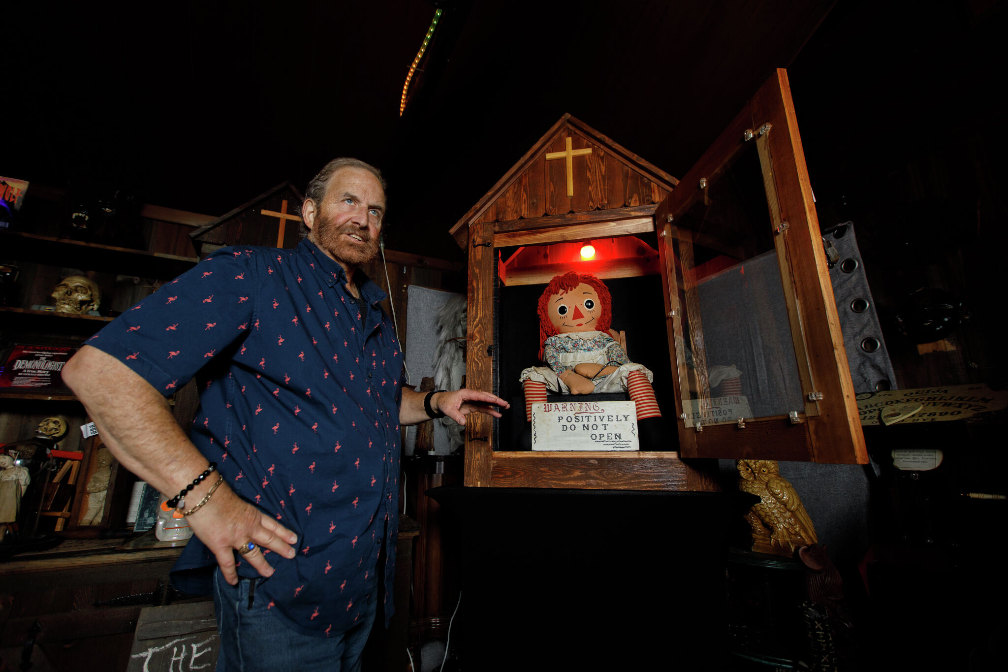 Inside the Warrens' Occult Museum in CT where Anabelle 'lives' - Vimarsana News