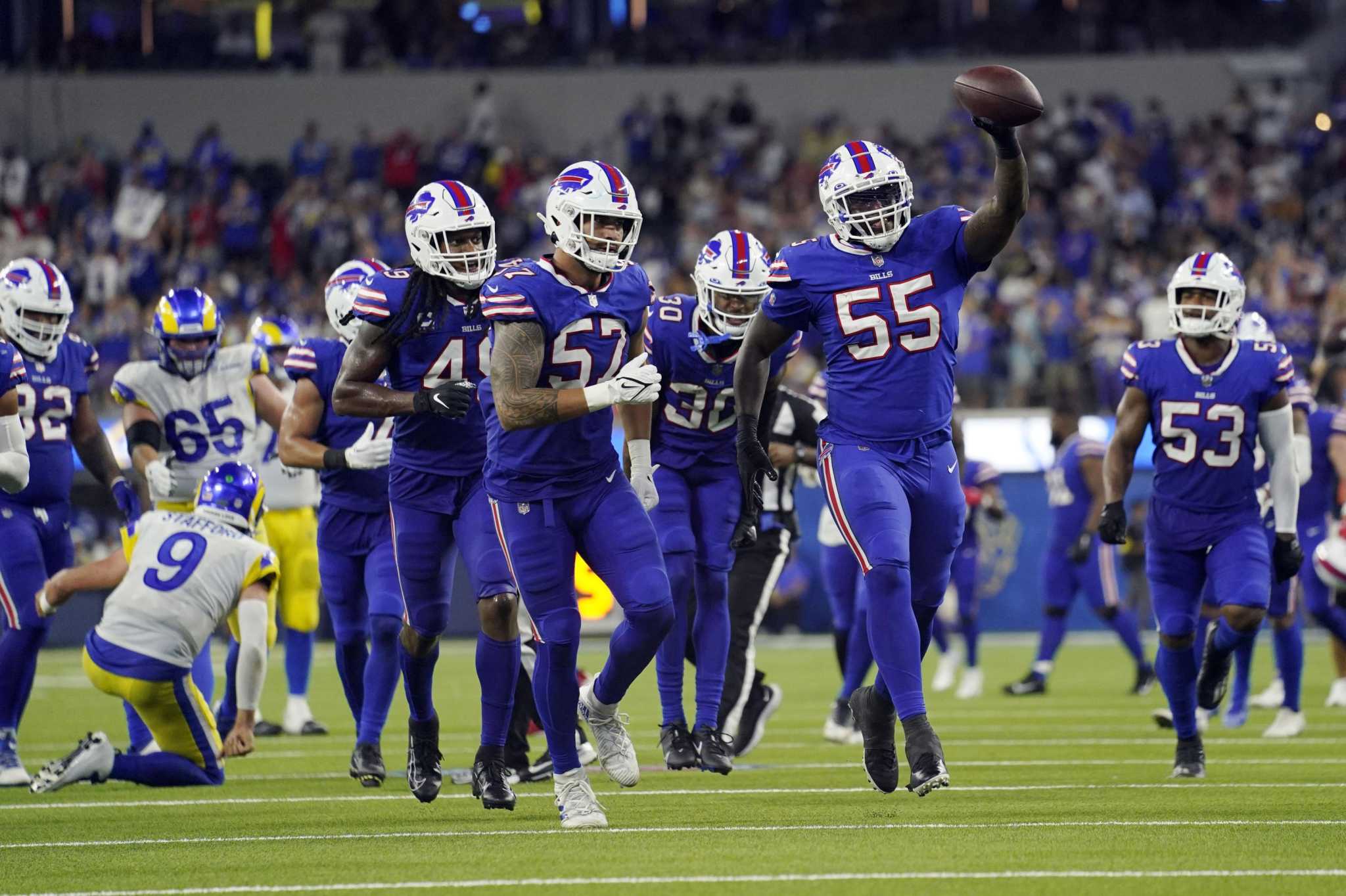Reaction to Buffalo Bills blowout win over Los Angeles Rams in NFL opener